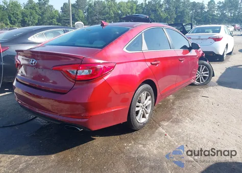 2016 Hyundai Sonata из США, поврежденный, VIN 5NPE24AF8GH385444
